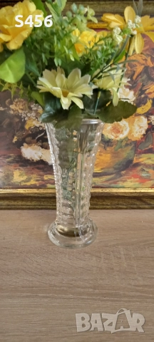 Кристална ваза , снимка 4 - Вази - 52589485