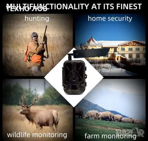 Ловна камера HC-940 Pro 4G-li със втора литиева батерия,Водоустойчива, снимка 3 - Камери - 40572001