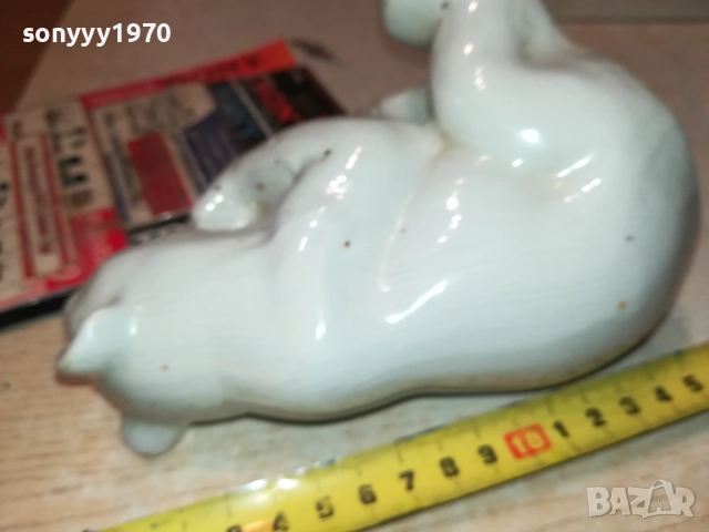 ПОРЦЕЛАНОВА МЕЧКА 3010252225, снимка 15 - Антикварни и старинни предмети - 52240475