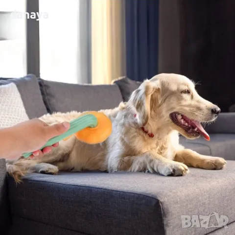 5359 Самопочистваща четка за ресане на домашни любимци, снимка 9 - За кучета - 47663706