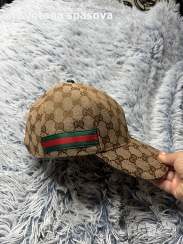 шапка с козирка Gucci , снимка 8 - Шапки - 56087377