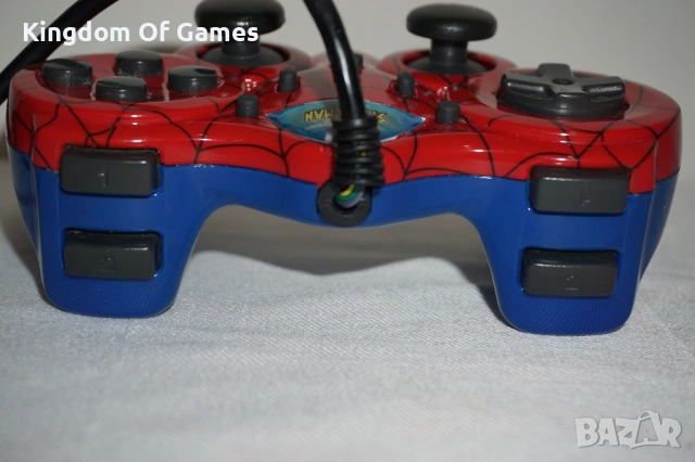 Оригинален Контролер Spider-Pad Marvel Naki за Playstation 2  ТЕСТВАН И РАБОТЕЩ, снимка 15 - Аксесоари - 54312209