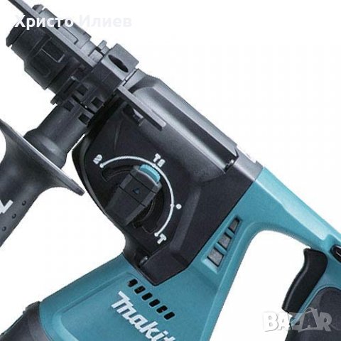 Перфоратор Акумулаторен Безчетков Makita DHR242 Батерия 5Ah Зарядно, снимка 2 - Куфари с инструменти - 39348806