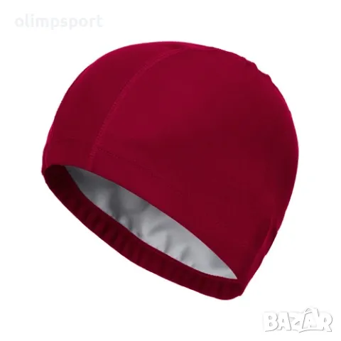 Плувна шапка от текстил, която се поставя и сваля лесно и бързо. Изключително удобна, не скубе косат, снимка 3 - Водни спортове - 31558680