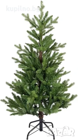 Коледна елха , изкуствена, 1,2 м, зелена