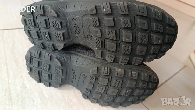 ДЕТСКИ НЕПРОМОКАЕМИ БОТУШИ ЗА ПРЕХОДИ В СНЯГ SH100 Decathlon С ВЕЛКРО, № 34, ЧЕРНИ, снимка 7 - Детски боти и ботуши - 38531146