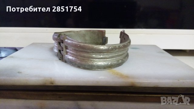 Възрожденска сребърна гривна  , снимка 5 - Антикварни и старинни предмети - 31709286