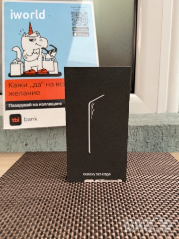НОВ❗️512gb❗️ Samsung Edge ❗️Лизинг от 50лв/м❗️ Titanium Jetbalck❗️ Гаранция, снимка 4 - Samsung - 52720119