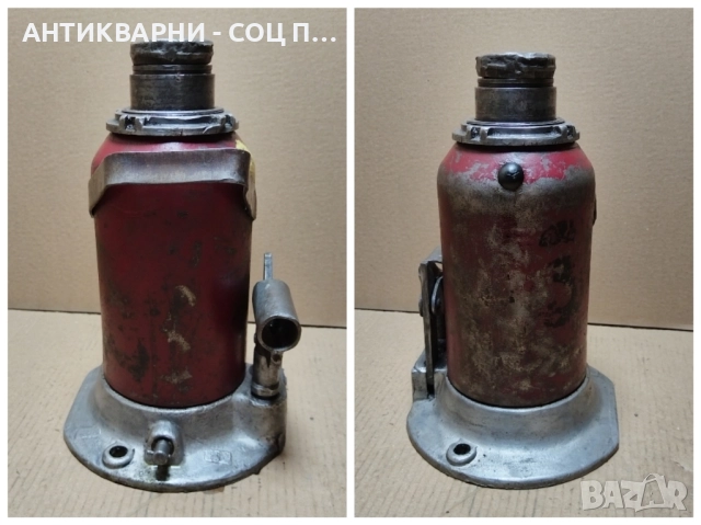 Стар Соц Голям Маслен Крик / До 8 Тона. / 13 кг. / РАБОТЕЩ! , снимка 4 - Антикварни и старинни предмети - 52250092