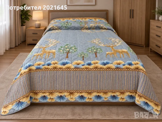 Шалте 220/240см, снимка 7 - Покривки за легло - 56513435