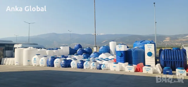 Резервоари за вода с вместимост от 100 до 500 литра