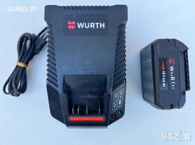 Wurth AL 30-Li Бързо зарядно с Акумулаторна батерия 18V 5.0Ah