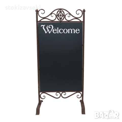 Метална информационна дъска, 56*34*116см, снимка 1