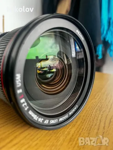 Canon EF 24-70mm f2.8L II USM, снимка 2 - Обективи и филтри - 49975955