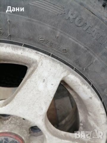 зимни гуми 165 70 13 с лети джанти , снимка 4 - Гуми и джанти - 52294076
