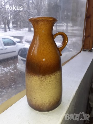 Прекрасна немска ваза керамика - Scheurich - Ceramik, снимка 1 - Колекции - 34242990