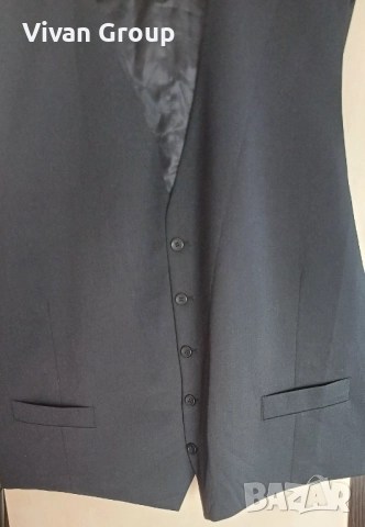 Мъжки елегантен елек Dressman 2XL, снимка 3 - Други - 52490940