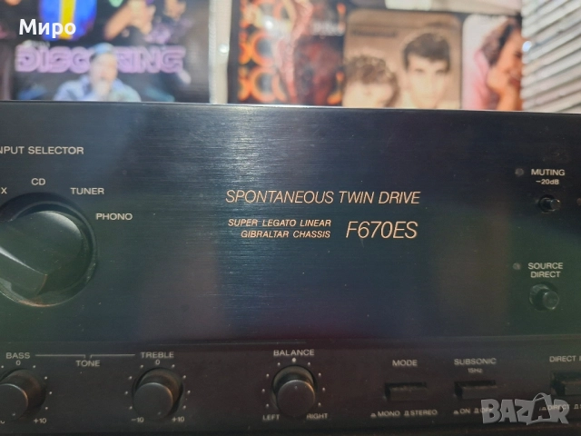 Усилвател Sony F670ES, снимка 4 - Ресийвъри, усилватели, смесителни пултове - 52585338