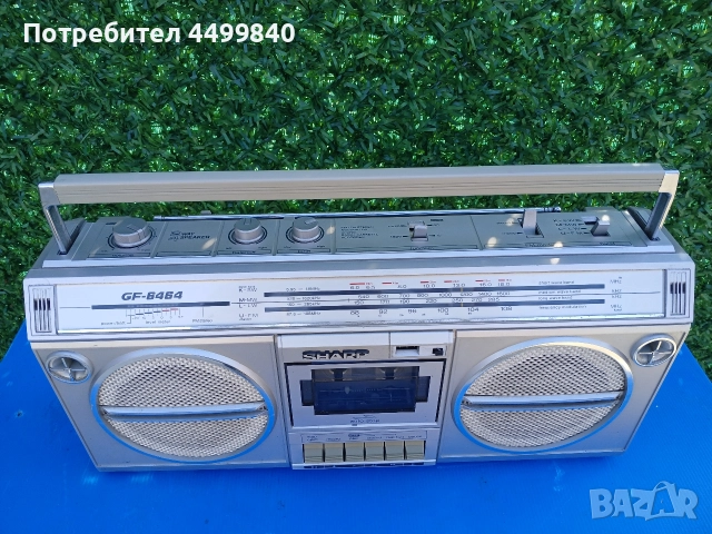 ПРОДАВАМ КАСЕТОФОН ПЕРФЕКТНО ЗАПАЗЕН МНОГО РЯДЪК МОДЕЛ ЧИСТ ЯПОНЕЦ ( SHARP GF-6464H JAPAN) , снимка 2 - Радиокасетофони, транзистори - 52847273