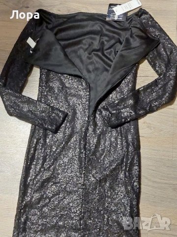 Официална рокля с пайети , снимка 4 - Рокли - 39095854