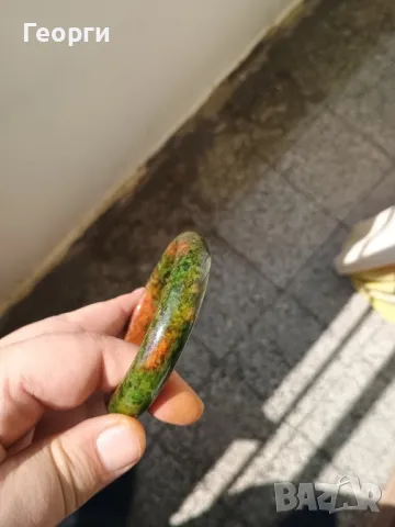 Гривна от естествен камък-1, снимка 4 - Гривни - 50094087