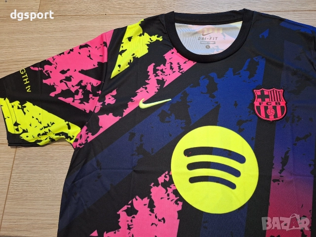 Флуоресцентна футболна тениска на Барселона # Ламин Ямал#10!, снимка 4 - Футбол - 52063579