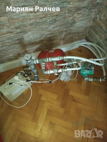 Помпа за циркулация на топла вода Wilo+UPS + разшерителен съд, снимка 6 - Камини - 55971105