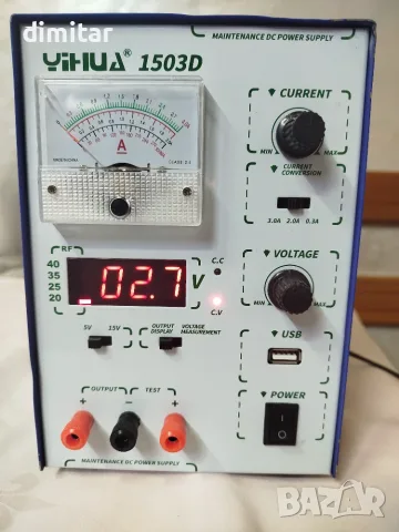 Лабораторно захранване YIHUA 1503 D, снимка 8 - Други - 55783556
