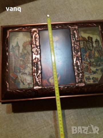 Голяма антична кутия от Е.Ото Шмит.Германият, снимка 5 - Антикварни и старинни предмети - 30224731