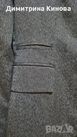 Zara -Дамско сиво меланж сако , снимка 5 - Сака - 56083678