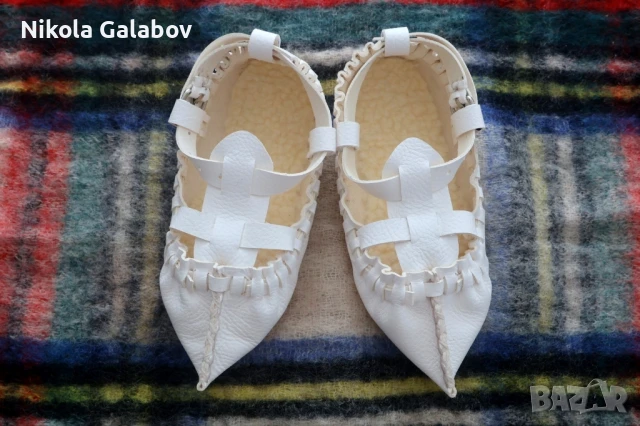 Цървули изработени от естествена кожа 