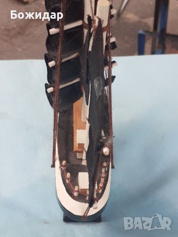 ДЪРВЕН КОРАБ. , снимка 2 - Декорация за дома - 38022093