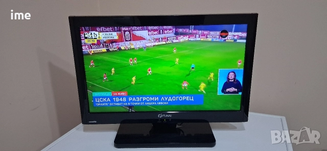 LED телевизор Funai НОМЕР 24. Model LED19-H800M. 19 инча - 48см. Цифров и аналогов тунер ( ATV+DTV)., снимка 4 - Телевизори - 52804834