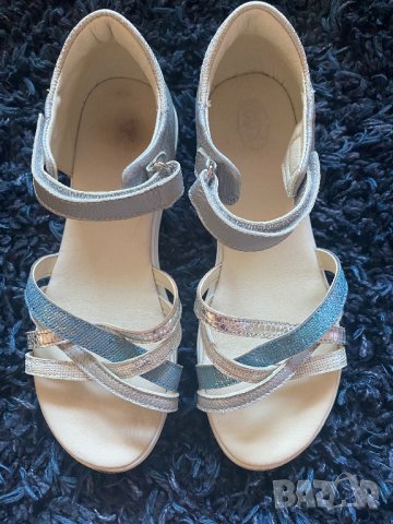 Сандалки Колев & Колев, естествена кожа, номер 37, снимка 3 - Детски сандали и чехли - 40208402