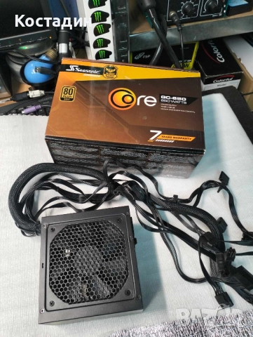 Продавам  захранване SEASONIC 650 W gold