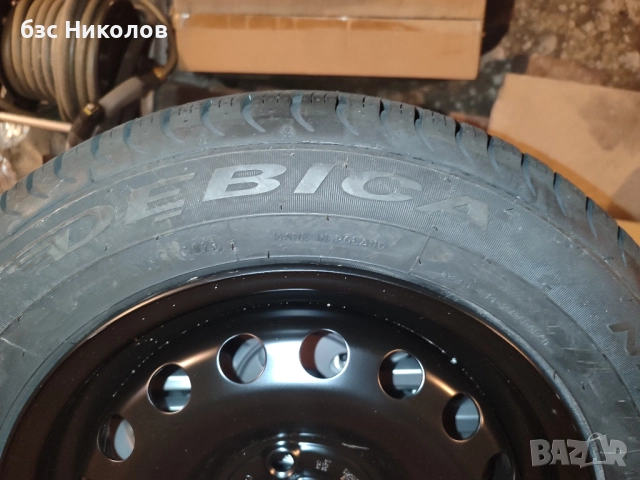 Алуминиеви джанти за VW Up R-Line 5,5Jx15 ET40+централни капачки+резервна гума за VW Up., снимка 12 - Гуми и джанти - 52670184