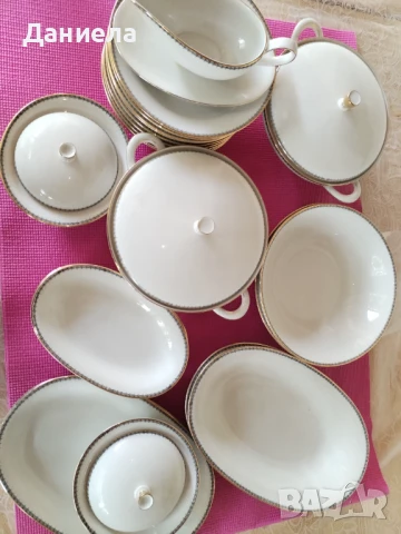 Порцеланов сервиз от 1935 г. - 34 части, снимка 2 - Сервизи - 50689987