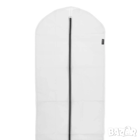 Комплект калъфи за дрехи Brabantia, paзмepи M/L/XL, Transparent/Grey, 2 броя, снимка 5 - Други стоки за дома - 52098710