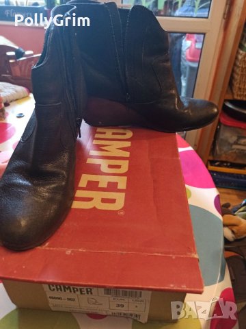 Camper кожени боти н.39, снимка 2 - Дамски боти - 38815440