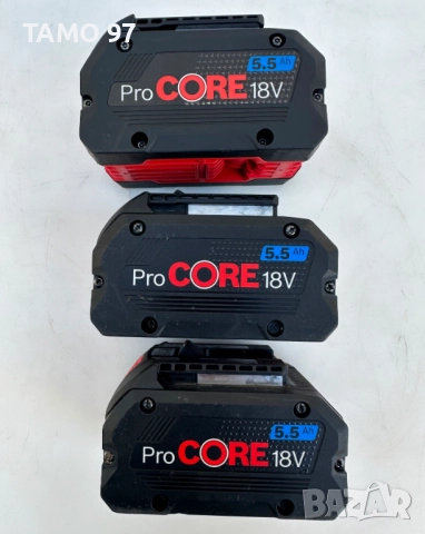 BOSCH GBA 18V 5.5Ah - Акумулаторна батерия 18V 5.5Ah 2024г., снимка 2 - Други инструменти - 52967919