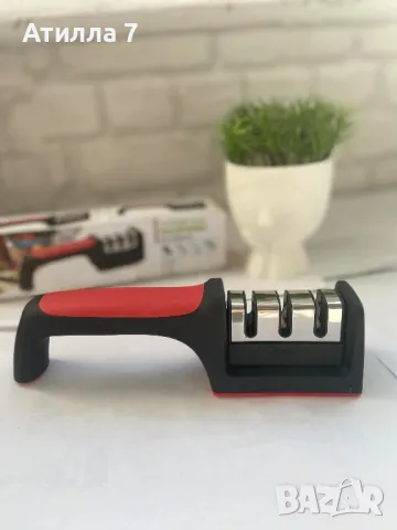 Преносимо Точило За Ножове, 3 в 1, Заточване,Шлайфване,Изправяне, снимка 4 - Други стоки за дома - 47377524