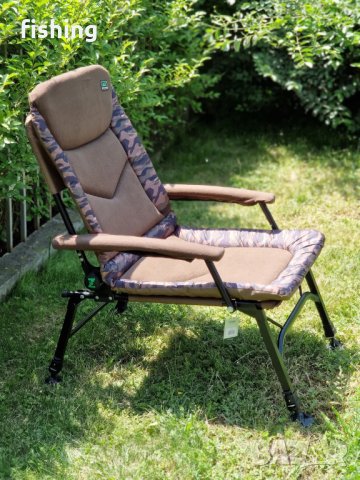 Промо Zfish Hurricane Camo Chair Стол, снимка 3 - Екипировка - 44252654
