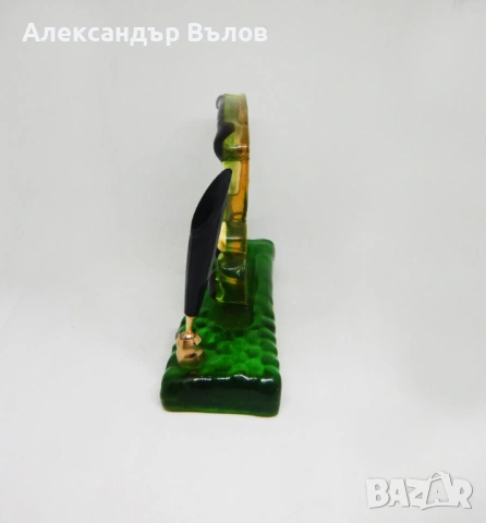 Стара Стойка за Писалка Химикалка Бюро Ретро Автомобил, снимка 3 - Колекции - 53118593