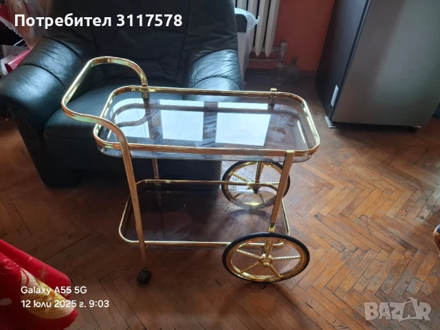 Барокова Отлична Количка за Сервиране, снимка 2 - Колекции - 50995194