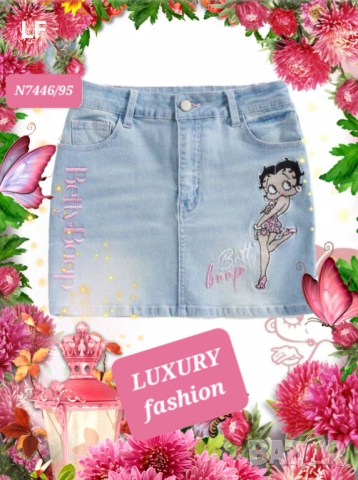 Дънкови поли, снимка 12 - Поли - 52575757