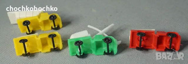 4 Стари Соц.Играчки фигурки играчки Камиончета строителна техника, снимка 5 - Колекции - 47661655