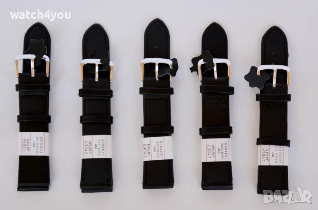 НОВА КАИШКИ ЗА ЧАСОВНИЦИ-РАЗЛИЧНИ ЦВЕТОВЕ.БЯЛА КАФЯВА РОЗОВА ЧЕРВЕНА СИНЯ КОЖЕНА КАИШКА ЗА ЧАСОВНИК, снимка 4 - Каишки за часовници - 18410202