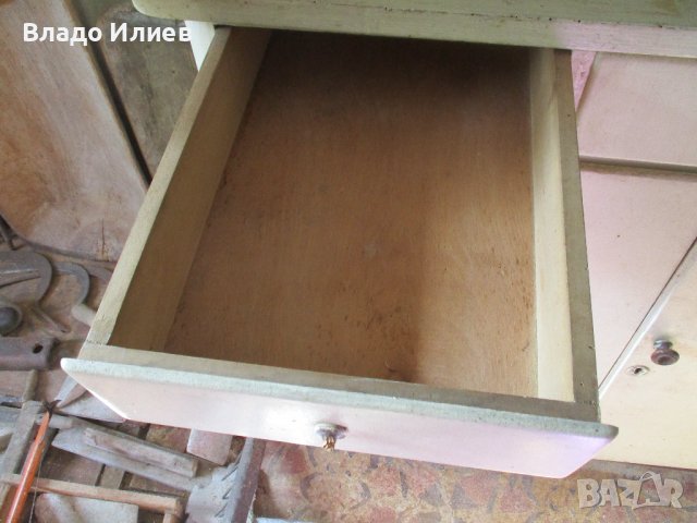 Бюфет старинен винтидж направен около 1960 г., снимка 13 - Антикварни и старинни предмети - 42852519