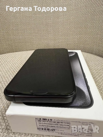 Iphone 15 Pro Max КАТО НОВ Black Titanium , снимка 12 - Apple iPhone - 54020273
