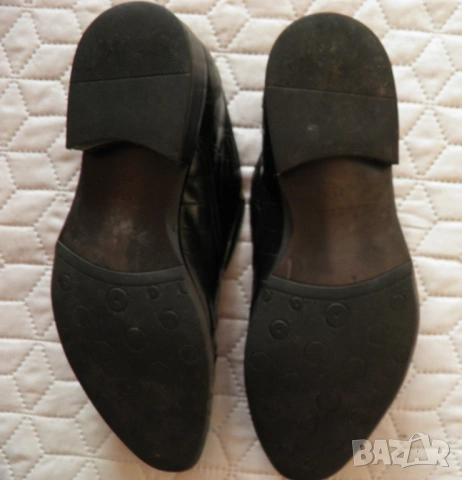 Bata оригинални мъжки черни обувки от естествена кожа, снимка 9 - Официални обувки - 54299066